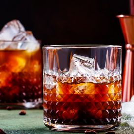 Glasses of rum cocktails