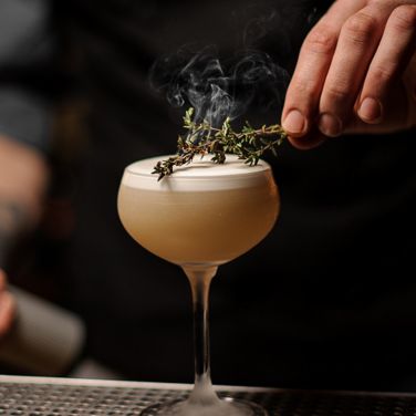 smoky cocktail