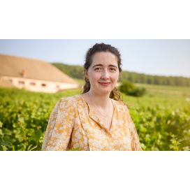 woman in vineyard