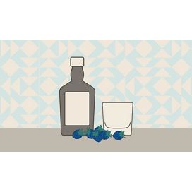 woman with a glass of wine