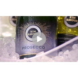 bottle of kim crawford prosecco