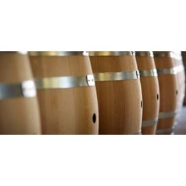 wine barrels