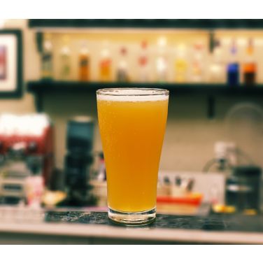Mead cocktail on a table